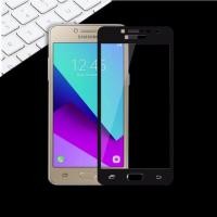 ราคา กระจกนิรภัย ฟิล์มกันรอย เต็มจอ เก็บขอบ แนบสนิท Samsung Galaxy J2 PRIME สีดำ (168702216)
