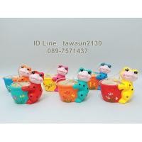 ราคา กระถางต้นไม้ แบบแขวน กบ 1 ชิ้น พร้อมเชือก เลือกสีได้ (8442395411)