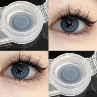 ราคา จัดส่งจากกรุงเทพ คอนแทคเลนส์ รุ่น Gary Brown Purple Blue Light Purple ยี่ห้อ Kitty kawaii ค่าสายตาปกติ 450 (22743899282)