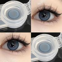 ราคา จัดส่งจากกรุงเทพ คอนแทคเลนส์ รุ่น Gary Brown Purple Blue Light Purple ยี่ห้อ Kitty kawaii ค่าสายตาปกติ 450 (22743899300)