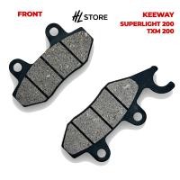 ราคา ผ้าเบรค Keeway Superlight 200 TXM 200 ด้านหน้า คีเวย์ (23139151526)