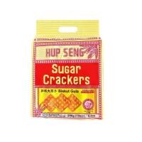 ราคา Hup Seng ฮับเส็งขนมปังกรอบตราปิงปองจากมาเลเซีย รสหวานน้อย เค็ม ขนาด 250 กรัม 1 ห่อมี 10 ซอง (3329628879)
