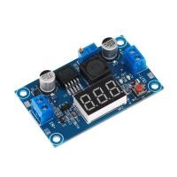 ราคา DC DC Step Down LM2596 LM2596HVS Buck Converter 5 48v to 1 25 26v โมดูลลดแรงดันไฟฟ้า DC DC พร้อมโวลต์มิเตอร์ LED (22610218309)