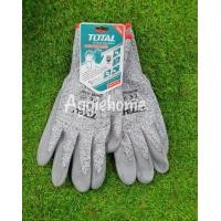 ราคา TOTAL ถุงมือ รุ่น TSP1702 XL ถุงมือกันคม เคลือบ PU ถุงมือนิรภัย ป้องกันรอยขีดข่วน ป้องกันมีดบาด ถุงมือ เครื่องมือช่าง (18847202863)