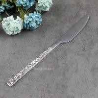 ราคา ช้อนส้อมสแตนเลสสีทองสีโรสโกลด์สีดำสีไทเท ด้ามแบน และด้ามทุบลวดลายหิน สแตนเลสแท้เนื้อหนา (23181740233)