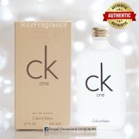 ราคา น้ำหอมแบ่งขาย Calvin Klein CK One Eau de Toilette (23175293509)