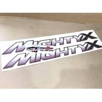 ราคา สติ๊กเกอร์ติดข้างกระบะ MightyX ทุกแบบ ขายเป็นคู่ (15936650105)