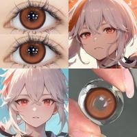 ราคา จัดส่งภายใน 24 ชั่วโมง คอนแทคเลนส์ Shimmer Chestnut Blue Wink ขนาดบิ๊กอาย Contact lens cosplay (22563665867)
