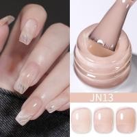 ราคา BORN PRETTY Transparent Jelly Nude Gel Nail Polish 10ml Sheer Glitter Crystal Varnis Semi Permanent for Nail Art DIY at Home (21177717984)