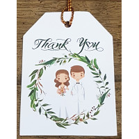 ราคา ป้ายห้อย Thank you TAG THANK YOU พร้อมเชือก (14050913665)