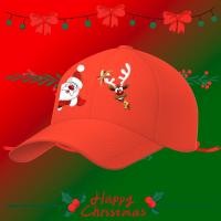 ราคา ตัวเลือก 3 สีMerry Christmas Christmas element print หมวกเบสบอลชุดคริสต์มาสใหม่ ที่สามารถปรับได้ (23195687528)