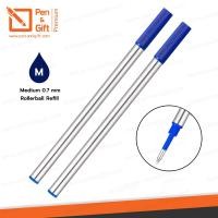 ราคา 2 ชิ้น ไส้ปากกาโรลเลอร์บอล แบบปากกาSheaffer หัว 0 7 มม หมึกน้ำเงิน หมึกดำ ไส้แบบมาตรฐาน ปลายไม่มีเกลียว 2 Pcs Rollerball Refill Sheaffer Type Medium 0 7 mm Blue Black Ink ปากกาสลักชื่อ ของขวัญ Pen Gif