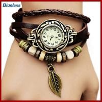 ราคา Bluelans ผู้หญิงสีน้ำตาลสายหนังนาฬิกา (535467)