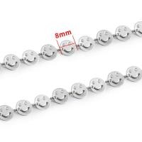 ราคา สร้อยคอจี้รูปหน้ายิ้มสร้อยคอช้อนส้อมสเตนเลสสร้อยข้อมือฮิปฮอปโกธิคคู่โซ่เหล็กทองสำหรับผู้หญิงผู้ชายเครื่องประดับที่ทำของขวัญแบบ Diy (22413925148)