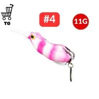 ราคา 11g 15gLURESกบซิลิโคนไบโอนิคล่อปลา เหยื่อล่อตะขอคู่ตกปลาหาปลาดำG2618 (22397147829)