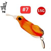 ราคา 11g 15gLURESกบซิลิโคนไบโอนิคล่อปลา เหยื่อล่อตะขอคู่ตกปลาหาปลาดำG2618 (22397147836)