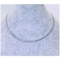 ราคา Sale สร้อยคอเพชรCz สร้อยข้อมือเพชร 3mm (19168651043)