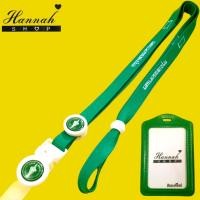 ราคา สายคล้องคอ สายคล้องบัตรพนักงาน สายกรุงเทพมหานคร สีเขียวกลางพร้อมซองหนัง 1 ชุด (18180301776)