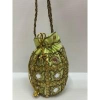 ราคา พร้อมส่ง กระเป๋าอินเดีย หูรูด คล้องมือ Indian Potli Bag (22879161516)