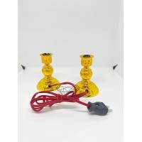 ราคา หลอดเชิงเทียนไฟฟ้า หลอดศาลเจ้า หลอดจำปา 220V 10W ประหยัดไฟ ขั้วเขี้ยว B15 มี 2 สี เหลือง และ สีแดง (20909131231)