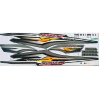 ราคา เคลือบเงาแท้ สติกเกอร์ สติ๊กเกอร์ Wave 100S 05 เวฟ 100S 05 รุ่นมียูบล็อค UBOX ปี 2008 รุ่น 11 (22682491381)