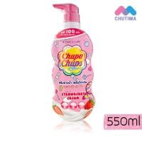 ราคา ครีมอาบน้ำ จูปา จุ๊ปส์ กลิ่นผลไม้ ผิวนุ่มลื่น ไม่แห้งตึง Chupa Chups Take Care Bath and Shower 550ml (23254073748)