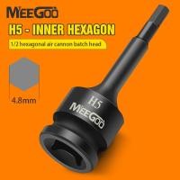 ราคา MeeGoo ลูกบล็อกสว่าน ลูกบล็อกยาว ลูกบล็อก 6 เหลี่ยมยาว 1 2 นิ้ว ลูกบ๊อกซ์ ลูกบล็อกแบบยาว ประแจไฟฟ้า ลูกบล็อค H4 H19 (22880006450)