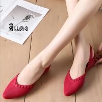 ราคา รองเท้าคัชชูหัวแหลม มีส้น รองเท้าคัชชู รองเท้าสวย รองเท้าแฟชั่น หัวแหลม สวย รองเท้าผู้หญิง จำนวน 1 คู่ (1344360688)