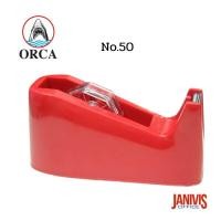 ราคา ORCA แท่นตัดเทป ใหญ่ แกน 3 นิ้ว No 50 คละสี (15429276494)