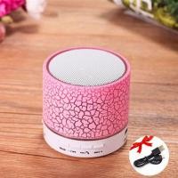 ราคา ใหม่เสียงแตกลำโพงขนาดเล็ก ลำโพงบลูทูธคุณภาพสูง ลำโพงบลูทูธไร้สายขนาดเล็ก ลำโพงเปล่งแสง LED รุ่นอัพเกรดมีปุ่มปรับระดับเสียง (23256120831)