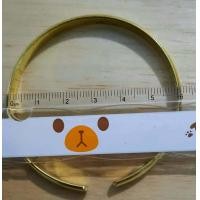 ราคา กำไลทองเหลืองแท้ หน้านูนขัดเงา กำไลทองเหลืองกลมเกลี้ยงง้างได้ BL 06 (11775768334)