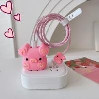 ราคา HIPHI กันสายชาร์จหัก เคสป้องกันสายข้อมูล เคสสายชาร์จ สายพันสายชาร์จ ชุดถนอมสายชาร์จลายการ์ตูนน่ารัก เคสTPUหัวชาร์จ USB สําหรับ iPhone 12 13 14 20W (22773150435)