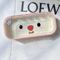 ราคา BTTJ0 เฮลโลคิตตี้ เคสแว่นตา Sanrio การ์ตูนลายการ์ตูน คาวาอิ เคสป้องกันแว่นกันแดด แฟชั่นสำหรับผู้หญิง โปร่งใสโปร่งใส กล่องใส่แว่นตาคลื่น (22839058521)
