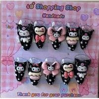 ราคา เล็บปลอมเล็บเจลแท้ งานติดอะไหล่การ์ตูนน่ารัก กาวตะไบในชุด (22517791549)