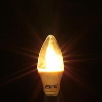ราคา EVE หลอดไฟ เชิงเทียน ไฟระย้า หลอดไฟประดับ หลอด แอลอีดี LED ทรงโอเปร่าเปลวเทียน Gen2 ขนาด 3W แสงเหลือง ขั้ว E14 (9014590762)