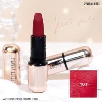 ราคา HF688 SIVANNA MATTE STAY LIPSTICK KISS ME ลิปสติกปลอกทอง (19119552541)