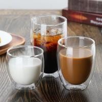 ราคา แก้ว 2 ชั้น Double Wall Glass แบบใส สำหรับใส่เครื่องดื่ม ชา กาแฟ ใช้กับน้ำร้อน น้ำเย็น 250ml 350ml 450ml (21993867853)
