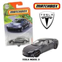 ราคา แมทช์บ็อกซ์ โมเดลถเหล็ก TESLA MODEL S ลิขสิทธิ์แท้ matchbox สเกล1 64 รถของเล่น ของสะสม MB3E3 (23296198091)