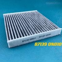 ราคา กทม จัดส่ง กรองแอร์คาร์บอน โตโยต้า กรองแอร์โตโยต้าคาร์บอน TOYOTA VIGO VIOS YARIS CAMRY Altis เบอร์แท้ 87139 ON010 บรรจุภัณฑ์กล่องสีขาว (23191140594)