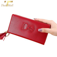 ราคา ThaiTeeMall กระเป๋าสตางค์แฟชั่นใบยาว แบรนด์ Forever Young รุ่น LN C106 หนังพียูเกรดพรีเมียม (768342193)