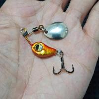 ราคา สปินเนอร์เบทจิ๋ว 8 กรัมอัพเกรด เหยื่อตกปลา สปินเนอร์เบท มินิสปินเนอร์ (21437288657)