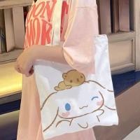 ราคา กระเป๋าสะพายข้าง กระเป๋าผ้า ลายการ์ตูนน่ารักๆ นักเรียน นักศึกษา สไตล์เกาหลี แฟชั่น พร้อมส่ง (19769474786)