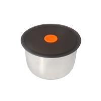 ราคา กล่องใส่อาหารสูญญากาศ ทรงกลม ความจุ600ml วัสดุสแตนเลส304 ขนาด6 6x11 5CM (21575311849)