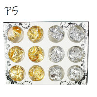 ราคา เปลือกเล็บกากเพชร กากเพชรไล่โทนสี กากเพชรญี่ปุ่น กริตเตอร์ ตกแต่งเล็บ กระปุก 12 ขวด (5755574158)