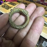 ราคา แหวนงูกินหาง บูชาเสริมบารมีโชคราบการเงินลื่นไหล (12189835509)