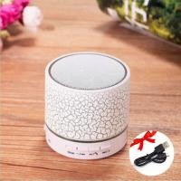 ราคา ใหม่เสียงแตกลำโพงขนาดเล็ก ลำโพงบลูทูธคุณภาพสูง ลำโพงบลูทูธไร้สายขนาดเล็ก ลำโพงเปล่งแสง LED รุ่นอัพเกรดมีปุ่มปรับระดับเสียง (23256120833)