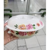 ราคา โถข้าวพลาสติก โถใส่ข้าวพร้อมฝา 10 นิ้ว NO 205100 (23206843519)