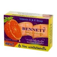 ราคา ส่งฟรี สบู่วิตามินซี Bennett vitamin C E สบู่เบนเนท วิตามิน ซี อี (22885610653)