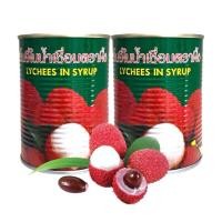 ราคา ลิ้นจี่ในน้ำเชื่อม Lychees in Syrup ตราผึ้ง ลิ้นจี่กระป๋อง เนื้อแน่น หอม หวาน ผลไม้กระป๋อง (23362339670)