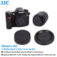 ราคา JJC ฝาปิดตัวรถและฝาครอบเลนส์สำหรับด้านหลัง Nikon D3000 D3100 D5000 D7000 D7500 D3200 D7200 D5600 D90 D1 D2 D100 D200 D300s ที่ D780และอีกมากมาย Nikon F กล้องติดตั้ง เลนส์ (22672535334)